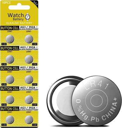 Элемент питания Watch Battery AG3 (392A, LR41) BL/10 CN
