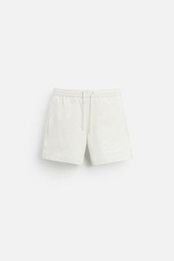 ZARA ПЛАВКИ SEERSUCKER, ЭКРЮ