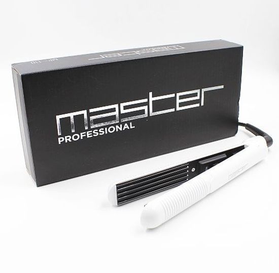 Утюжок MASTER Professional MP-110 гофре мини белый