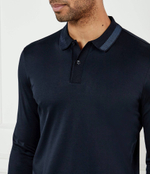 Поло H-Pleins BOSS BLACK - темно-синий(50531787)