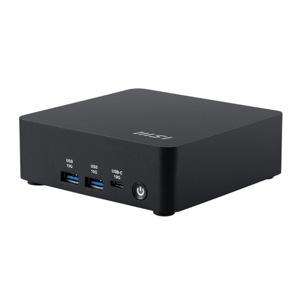 Неттоп MSI Cubi NUC AI 1UMG-064XRU Core Ultra 7 155H (1.4), 16Gb, SSD 1Tb, Graphics CR, без ОС черный (9S6-B20911-065)
