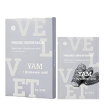 Blithe Тканевая маска увлажняющая «Бархатный Ямс» Pressed Serum Mask Velvet Yam + Hyaluronic Acid, 22 гр x 5 шт