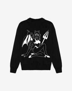 Свитер Demonessa черный
