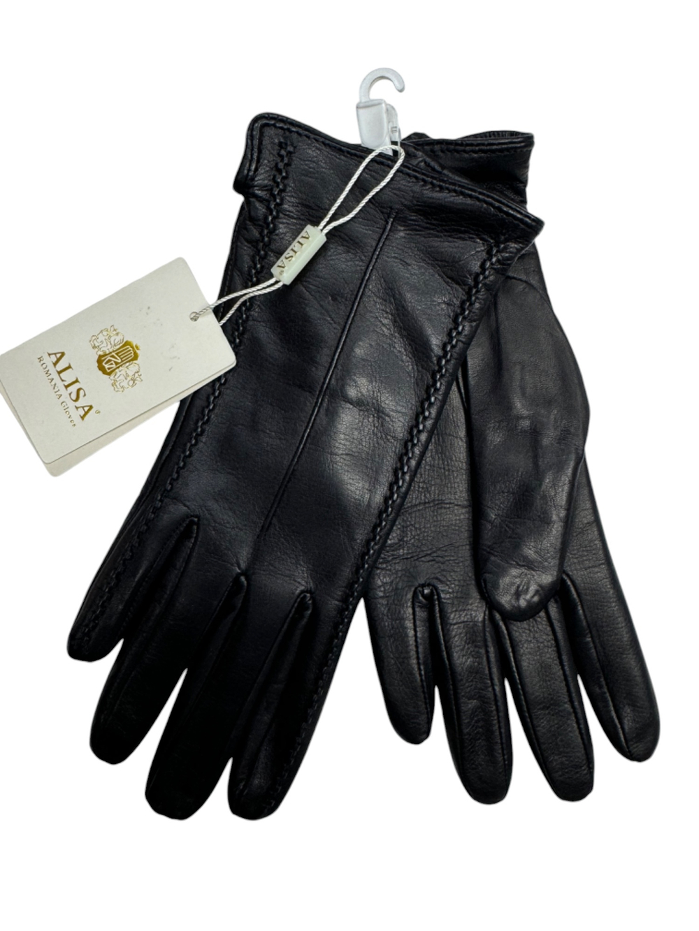 Alisa.Перчатки.Женские.Материал верха.Кожаные.Люкс качества.Трикотаж-шерсть.В упаковке 5 шт.