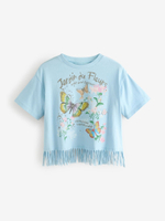 Футболка для девочки Next E44-439, Голубой