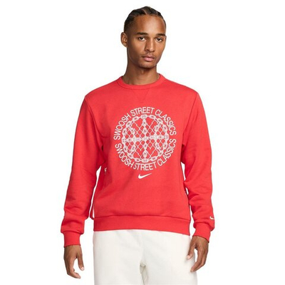 Толстовка Nike Dri-FIT Standard Issue Sweatshirt Red