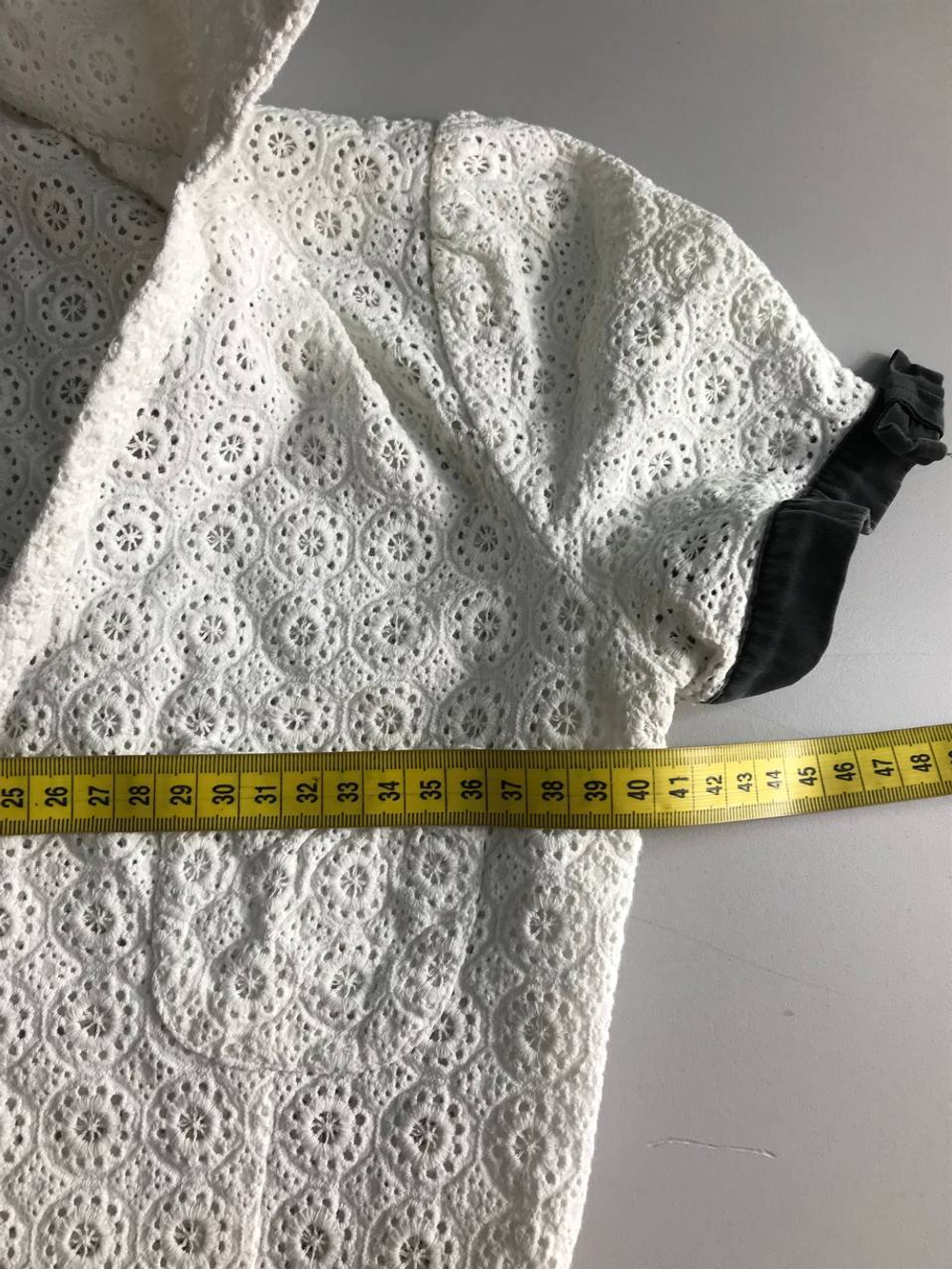 Блузка Karen Millen кружевная, маркировка 36, визуально на 42 размер