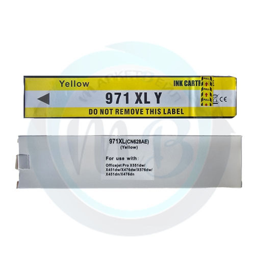 Картридж для HP CN628AE 971XL Officejet Pro-X451/476/551/576 Yellow Совместимый AQ