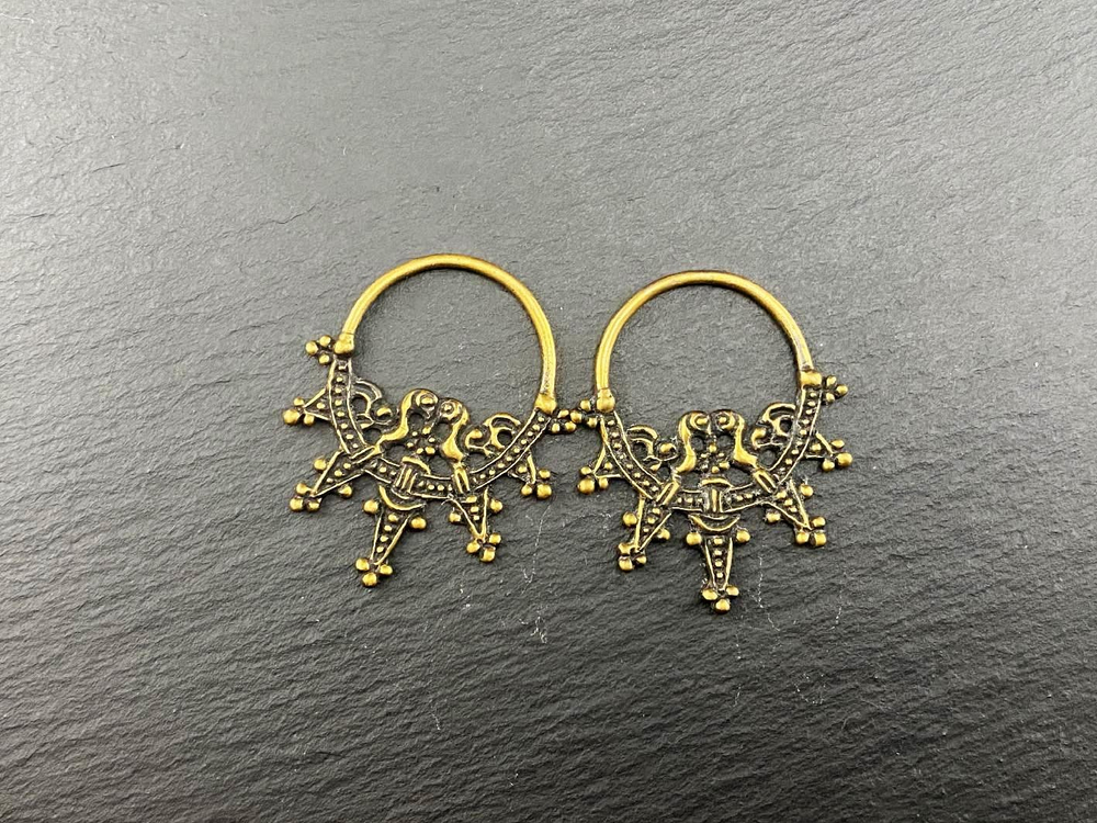 Височные кольца. Зарайский клад 9-11 в. (пара)