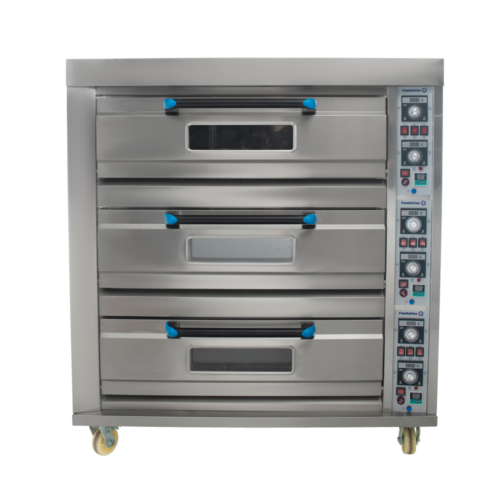 Печь хлебопекарная электрическая ярусная HEO-750/3 Foodatlas