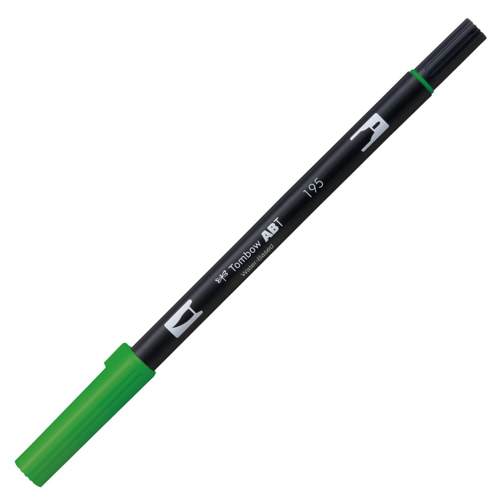 Tombow AB-T Dual Brush-Pen: 195 Light Green