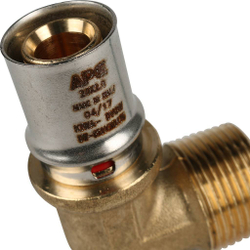 Угольник-переходник с наружной резьбой   3/4"х20