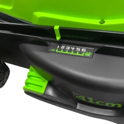 Аккумуляторная газонокосилка Greenworks GD40LM411 (без АКБ и ЗУ) 2521007