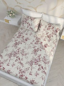 Простынь Сказка "Райский сад" 240х215 см , лён