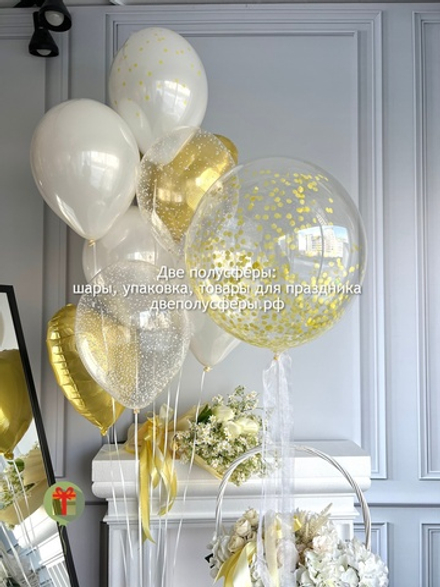 Набор шаров Брызги золота