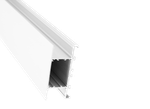 Накладной двусторонний алюминиевый профиль, 42,3х90х2000. Цвет: Белый матовый, RAL9003,серия:DN8HF