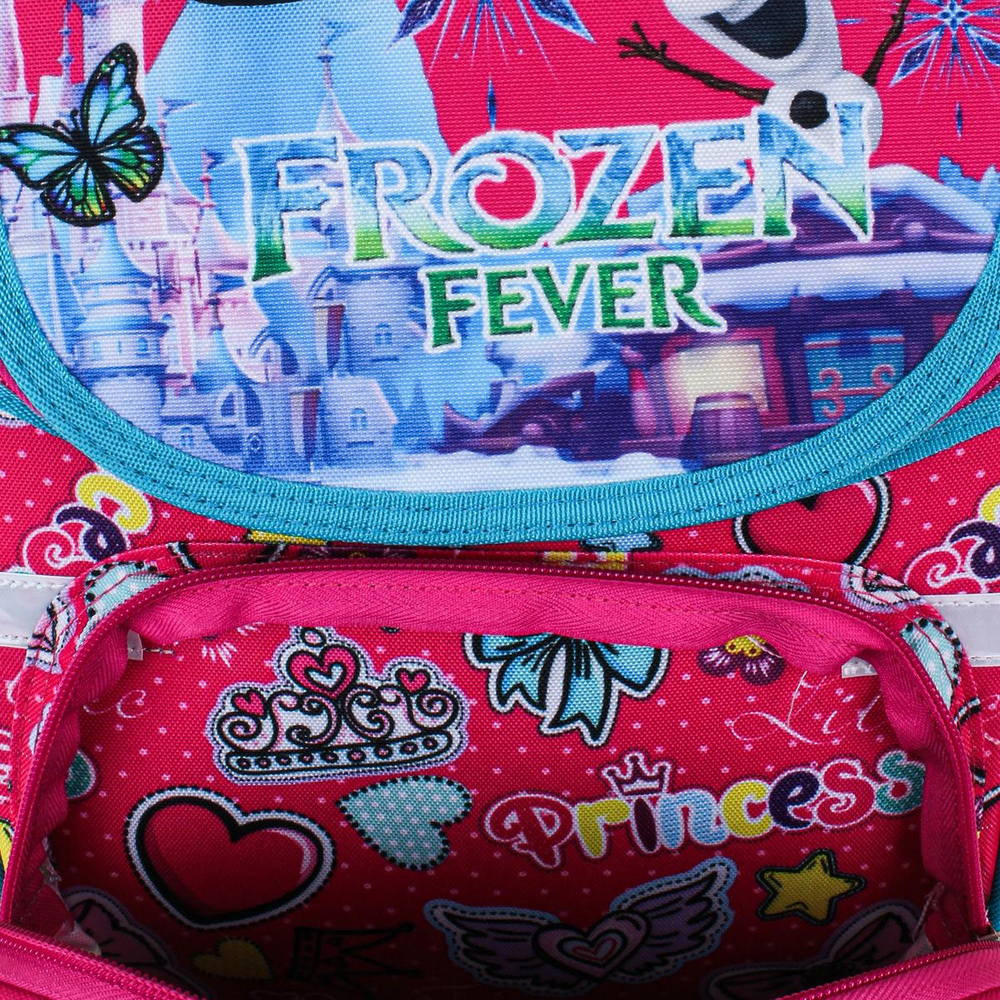 Ранец разборный "Кошка" 25*14*33 см с ортопедической спинкой. 1 отделение, 3 кармана