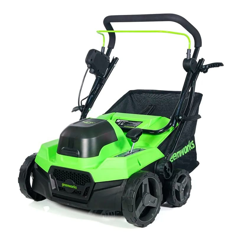 Аэратор-скарификатор аккумуляторный Greenworks Арт. 2517607, 40V, бесщеточный