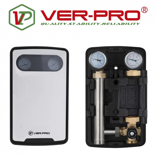 Насосная группа с четырехходовым терм. смес. клапаном  ViEiR  (2/1шт)