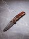 Выкидной нож тактический BOKER Красное дерево