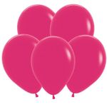 Шар (12"/30 см) Малиновый (014), пастель 50 шт.