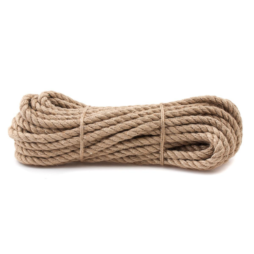 КАНАТ СТРОЙБАТ ДЖУТОВЫЙ КРУЧЕНЫЙ 8ММ 20М 199950