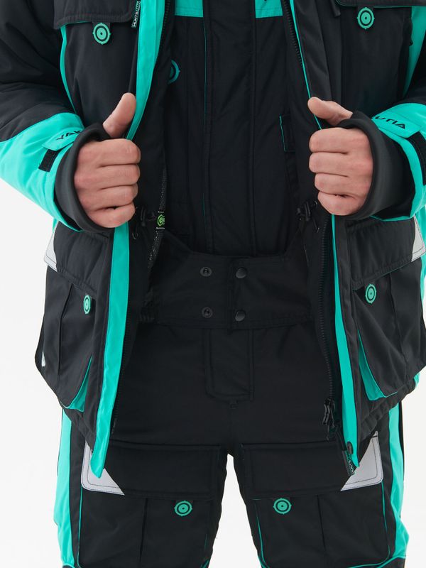 Костюм зимний Yakutia ткань Galaxy Breathable цвет Черный
