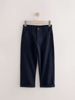 Брюки чинос широкие для мальчика Next AB2-780, Темно-синий