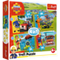Puzzle "4in1" - Brave Fireman Sam / Prism A&D Fireman Sam