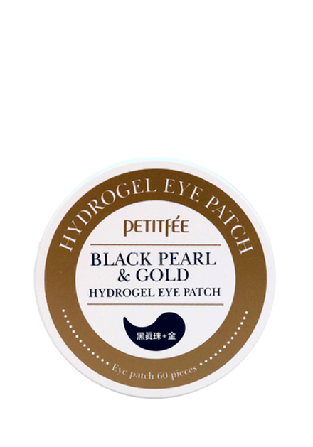 Petitfee Black Pearl & Gold Гидрогелевые патчи для глаз