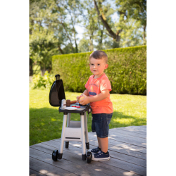 Детский гриль-барбекю Smoby 312001 с 18 аксессуарами для сюжетной игры от 3 лет — фото 15