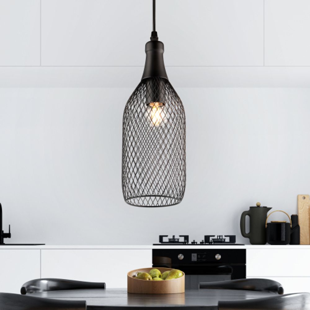 Светильник подвесной (подвес) Rivoli Martina 5074-201 1 х E27 60 Вт лофт - кантри