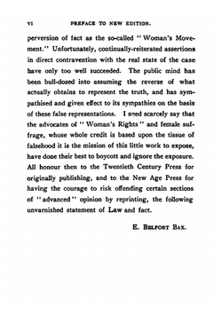 The Legal Subjection of Men | Bax Ernest Belfort