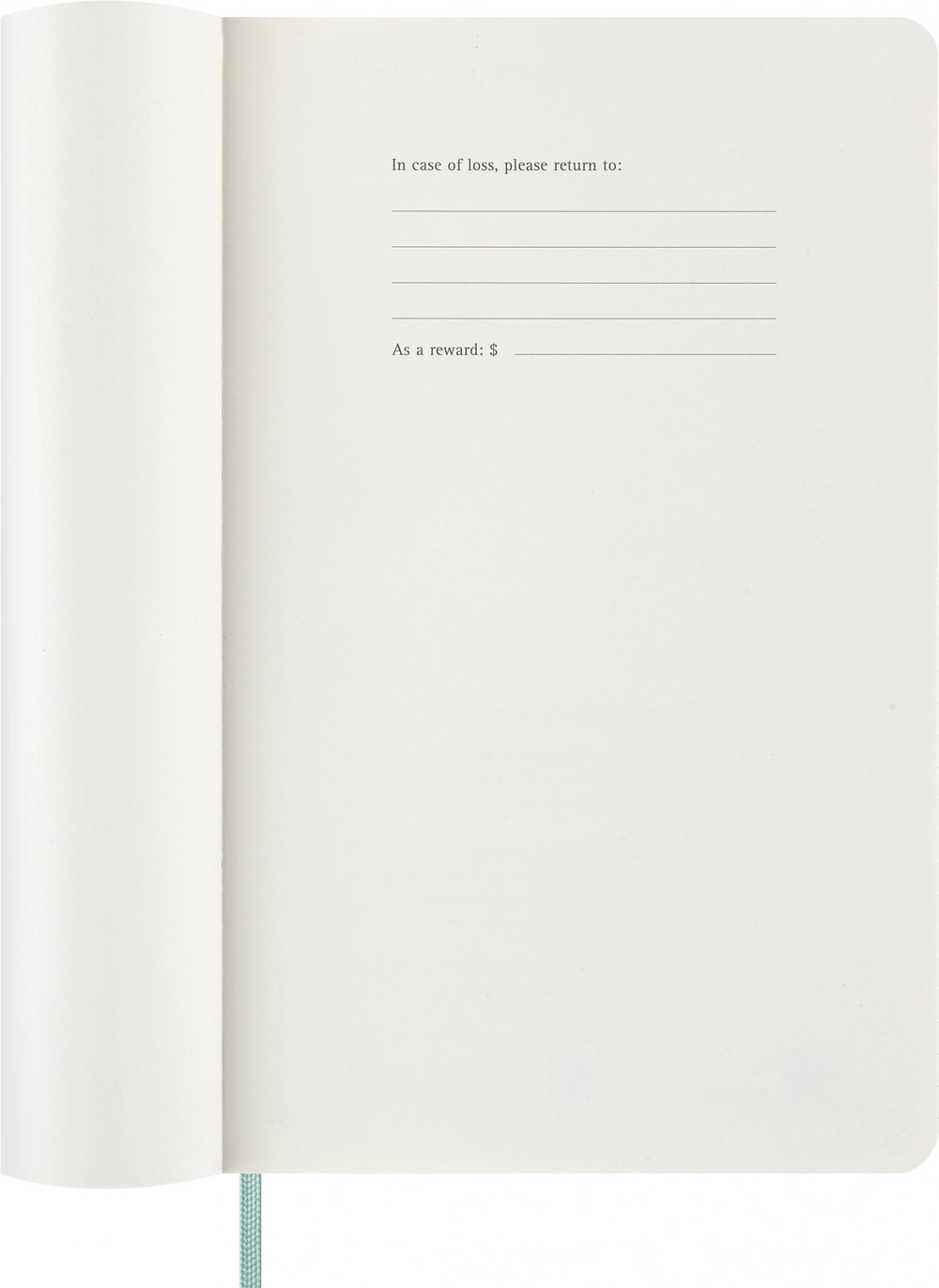 Еженедельник Moleskine PRECIOUS & ETHICAL MAMBA Large 130х210мм обложка экокожа 144стр бирюзовый (DSPRETK812WN3)