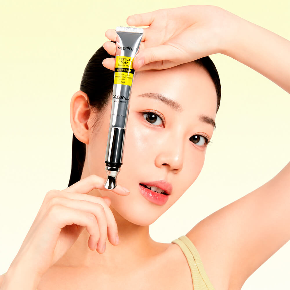 Medi-Peel Retinal NMN Bounce Shot Eye Cream крем для глаз с ретиналем для восстановления упругости, плотности и свежести взгляда