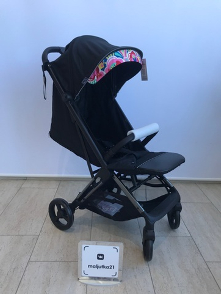 Коляска детская прогулочная BubaGO AXI арт.BG 115-1 color Black цвет Черная