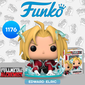 Фигурка Funko POP! Animation Fullmetal Alchemist Brotherhood Edward Elriс (1176) 57737 / Фигурка по мотивам аниме "Стальной алхимик", Эдвард Элрик