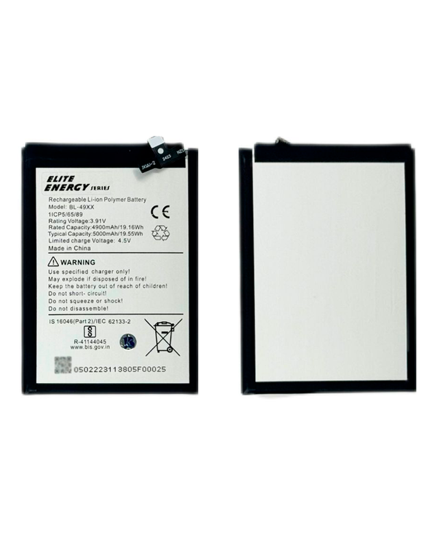 Аккумулятор для Infinix Note 40 4G/GT 20 Pro 5000 mAh (BL-49XX)