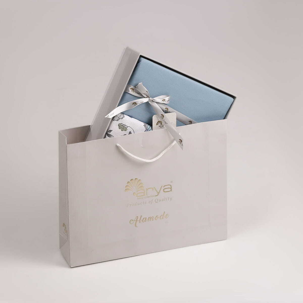 Постельное белье 2 спальное евро Arya home Alamode Nabika