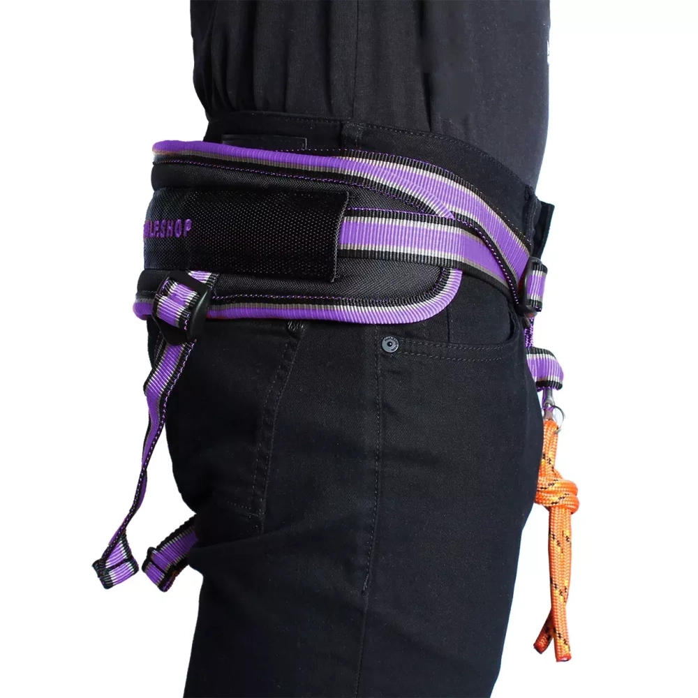 Пояс для каникросса, скиджоринга размер универсальный White Wolf