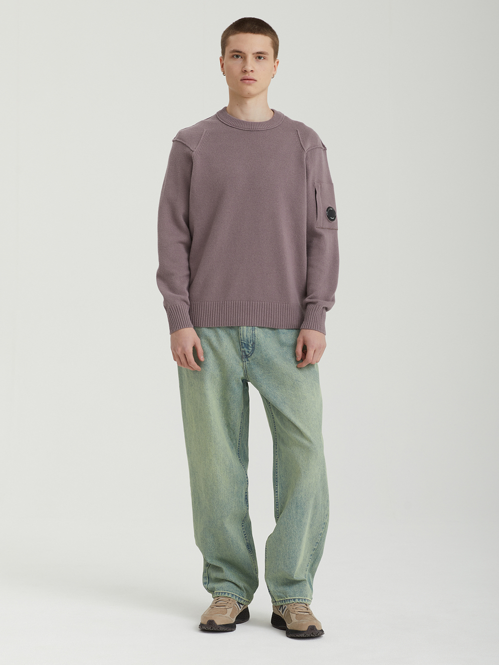 Мужской Свитер Crew Neck In Lambswool Grs