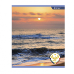 Тетрадь 48л., А5, клетка, Alingar "Nature of Dagestan", скрепка, мелованный картон (стандарт), блок офсет, 4 дизайна в пленке т/у