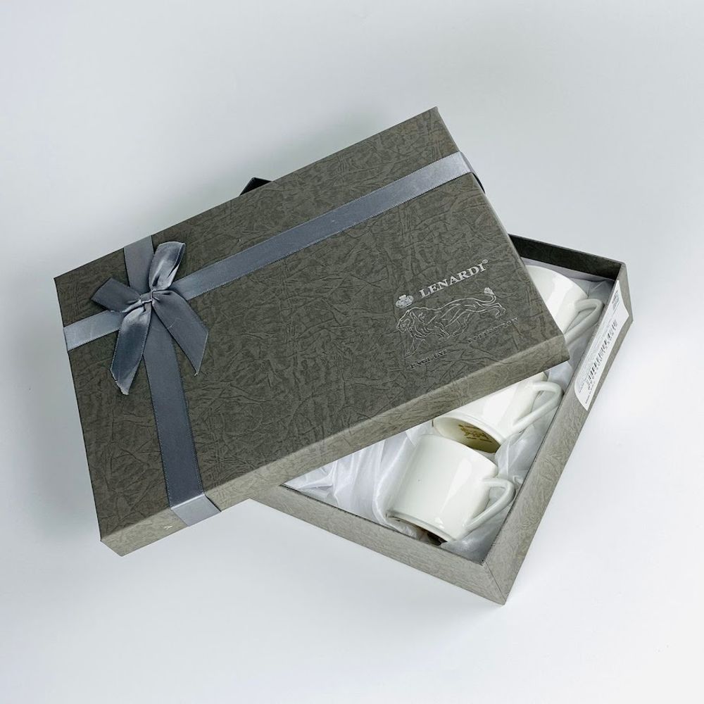 Lenardi 181-238 Кофейный набор 12пр.100мл в под.уп.(х12)Фарфор