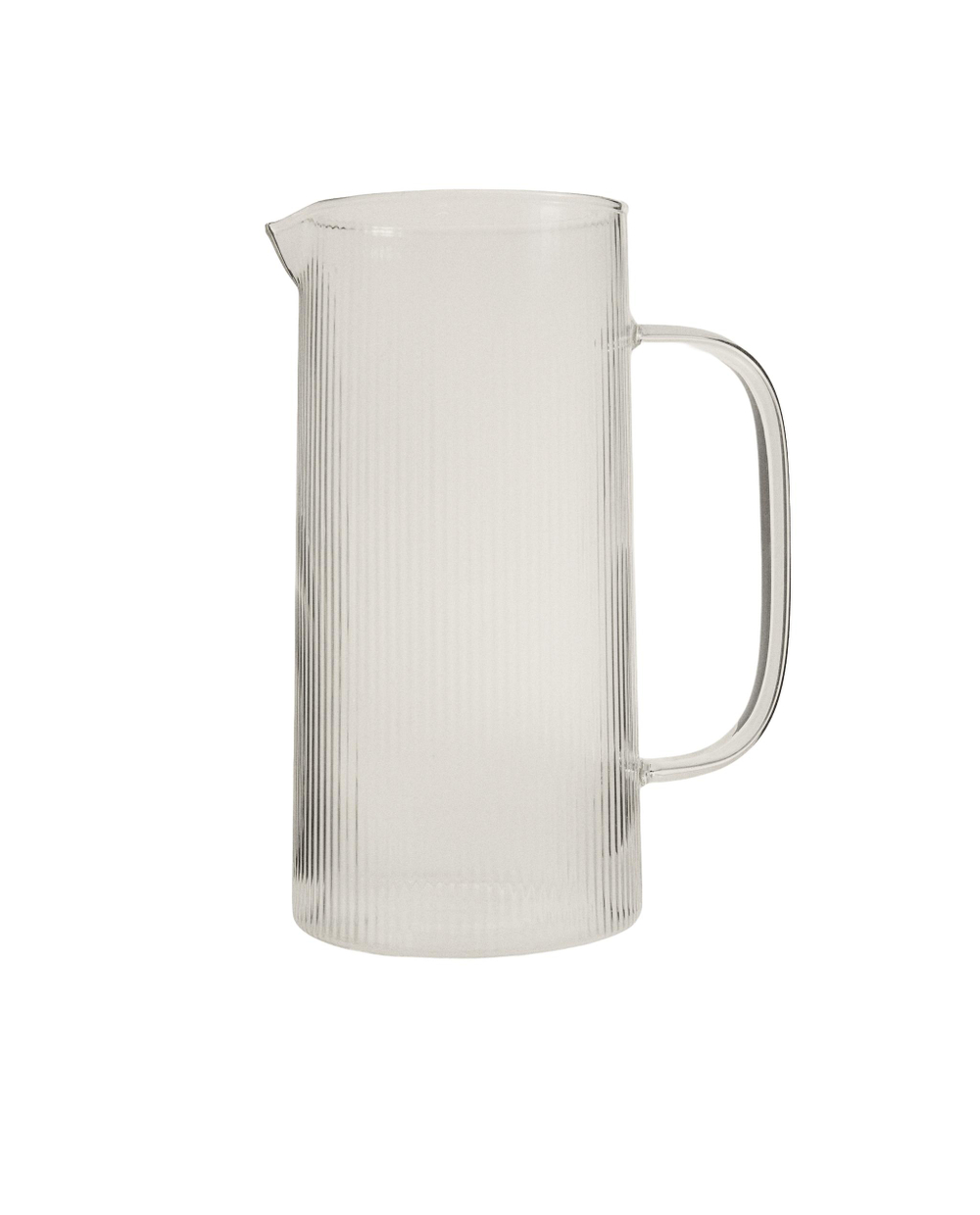 Zara Home кувшин из боросиликатного стекла, цвет прозрачный, 22 см