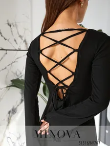 Платье 707-черный Minova