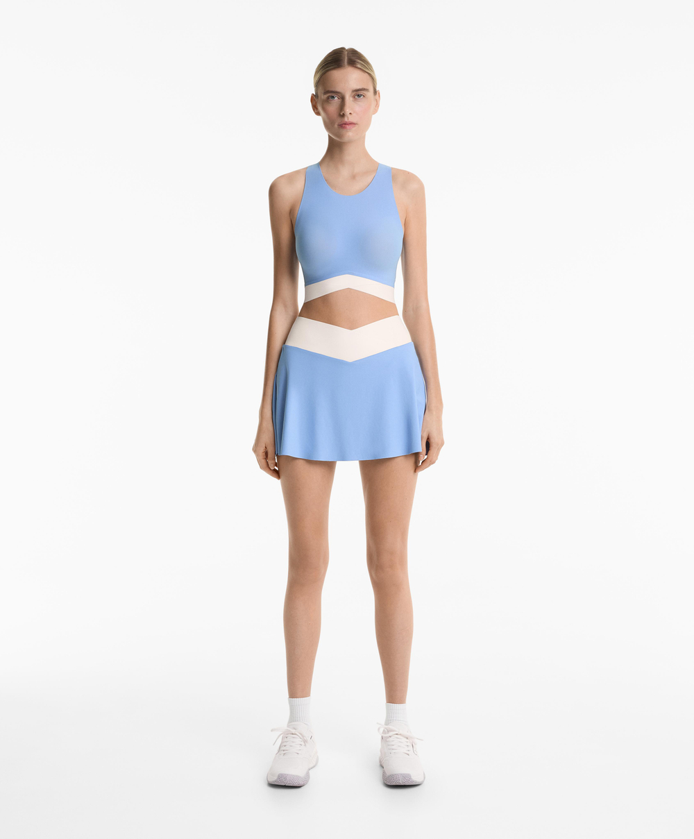 Oysho Топ-майка Perfect-Adapt, лавандово-голубой