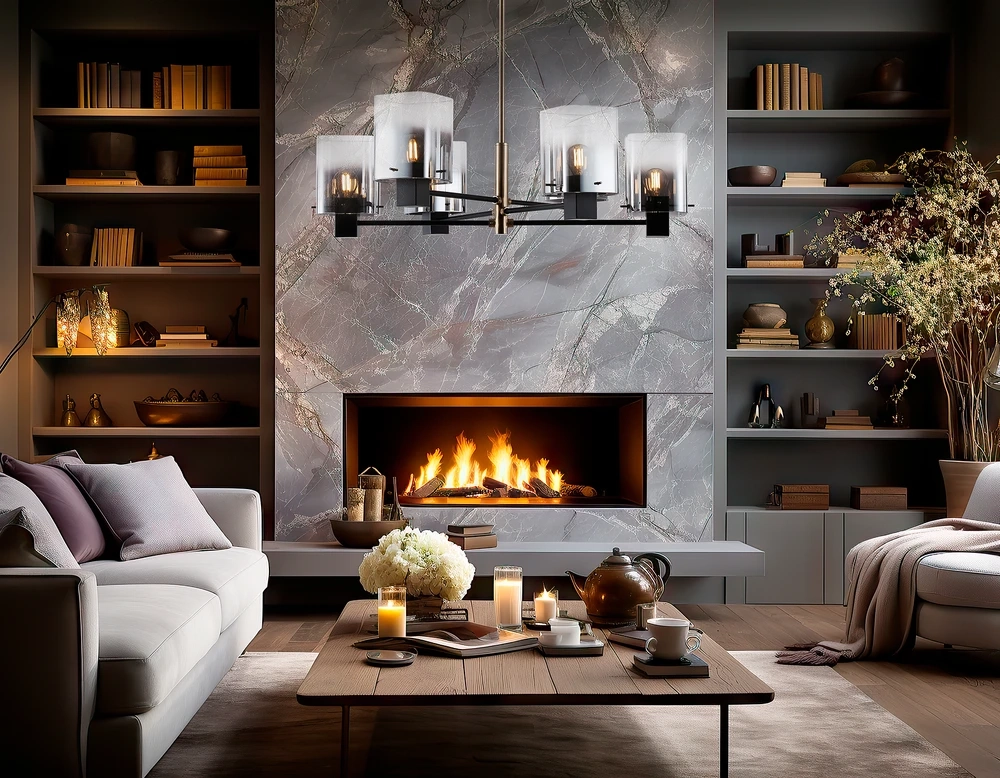 Люстра на штанге Ambrella light MODERN LH57041