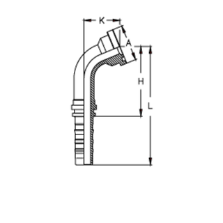 Фитинг DN 20 SFS 1 47.6 (30) CS