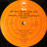 Caravelli And His Magnificent Strings ‎– We May Never Love Like This Again (Япония 1975г.)