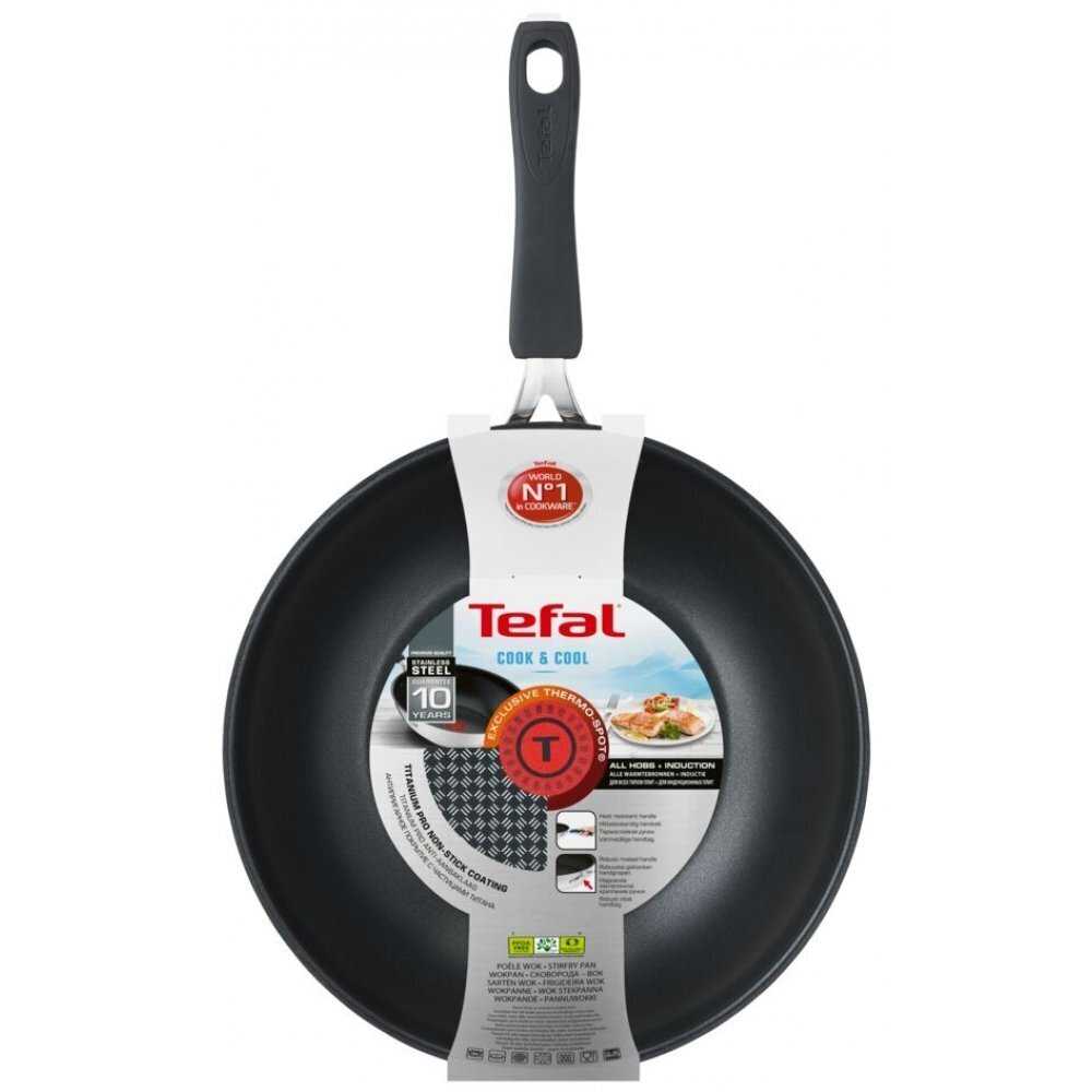 Сковорода-вок Tefal Cook&Cool 28 см G7151925